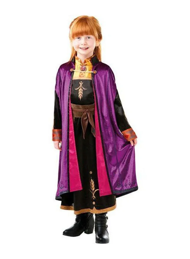 RUBIE'S Frozen 2-Anna Travel Deluxe Costume Mediumcm