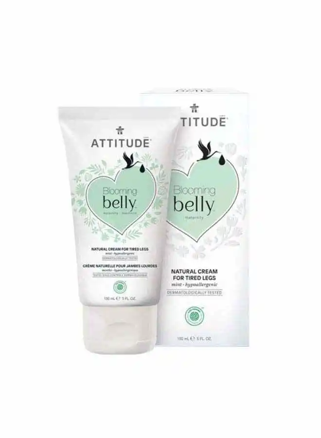 Attitude Blooming Belly Nat Cream For Tired Legs 150ml