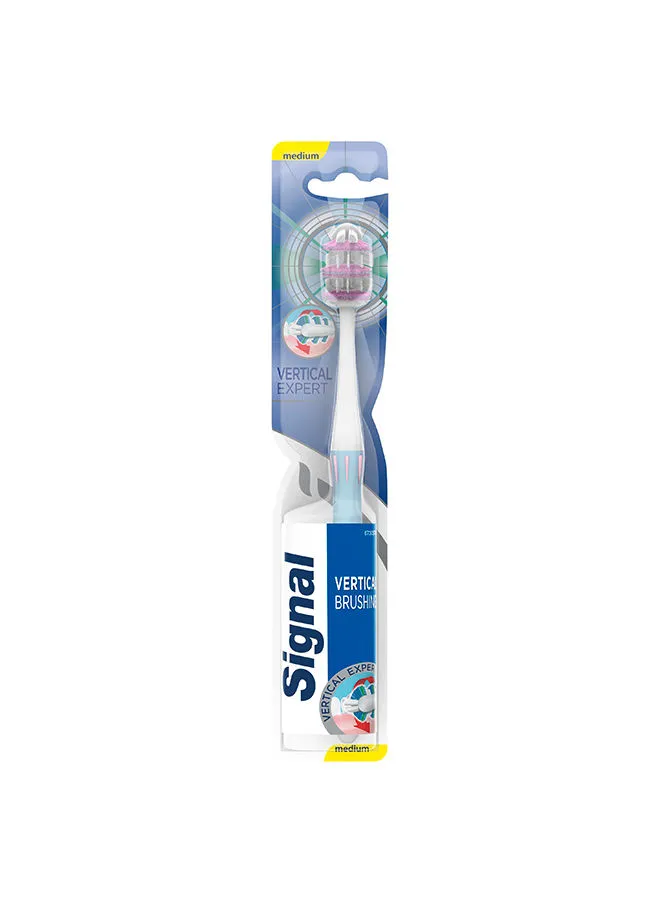 Signal Vertical Expert Toothbrush Multicolour