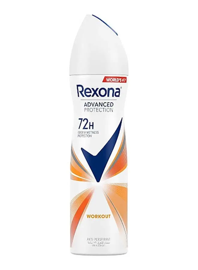 Rexona Women Antiperspirant Deodorant Spray Hiimpact Workout 150ml