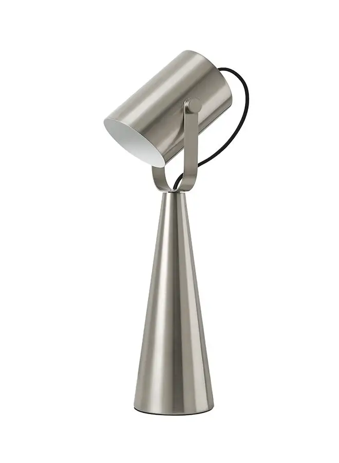 Switch Elegant Style Table Lamp Unique Luxury Quality Material for the Perfect Stylish Home HN2438L Silver 10 x 23 x 47.5cm Satin Nickel 10 x 23 x 47.5cm