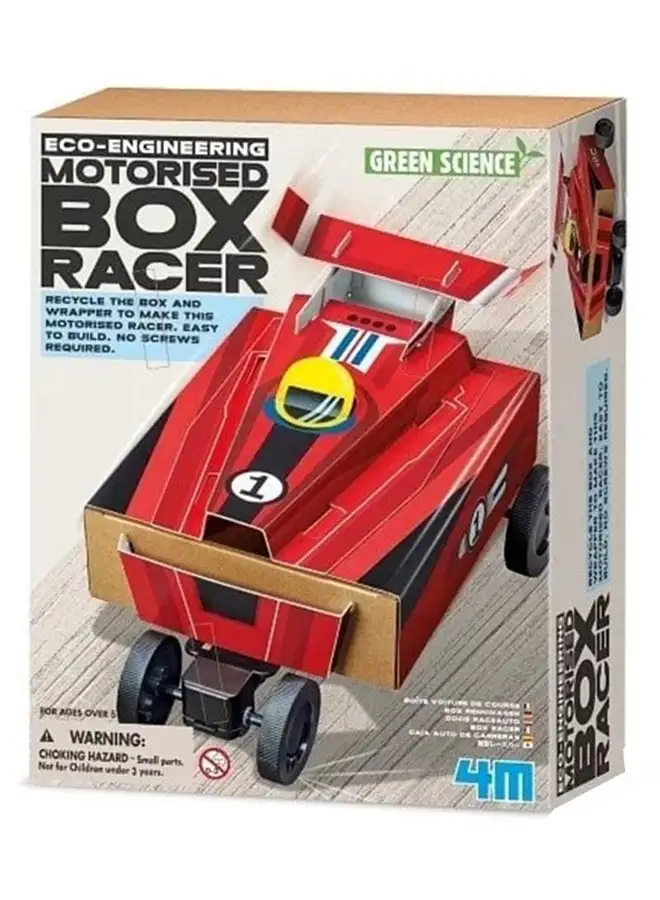 4m Green Science-Box Racer 16.7centimeter