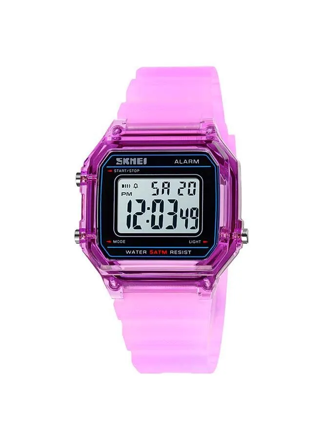 SKMEI Men's 1698 Square Digital Luminous 5 ATM Waterproof Luxury Sport smart Wrist Watch