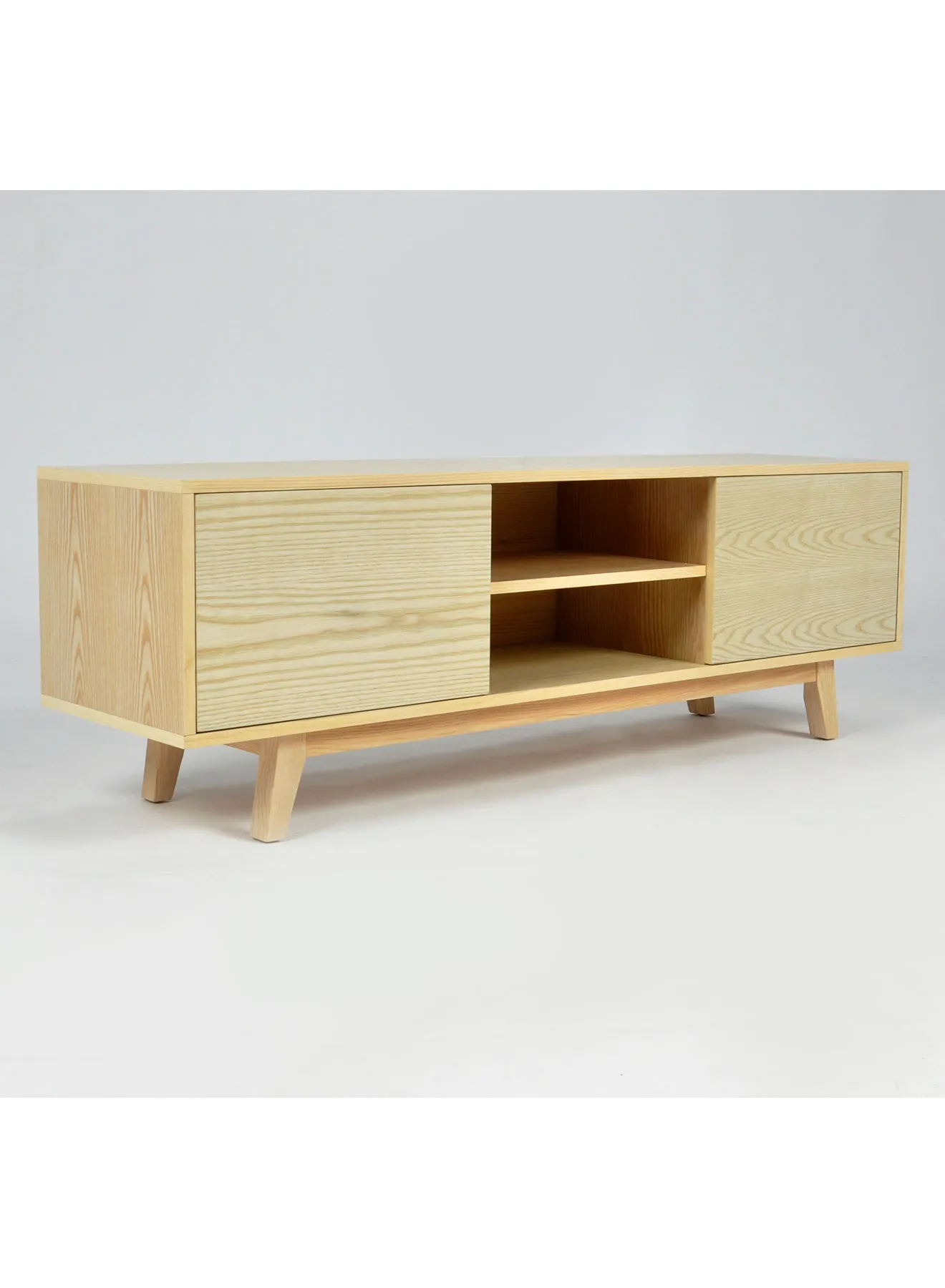 Switch TV Table Stand - Comes With Storage - Natural 160 X 43 X 53 TV Unit