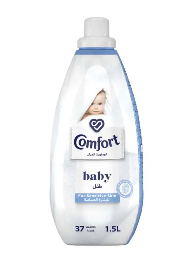 Comfort Baby Concentrated Fabric Softener Dermatologically Tested For Sensitive Skin 1.5Liters