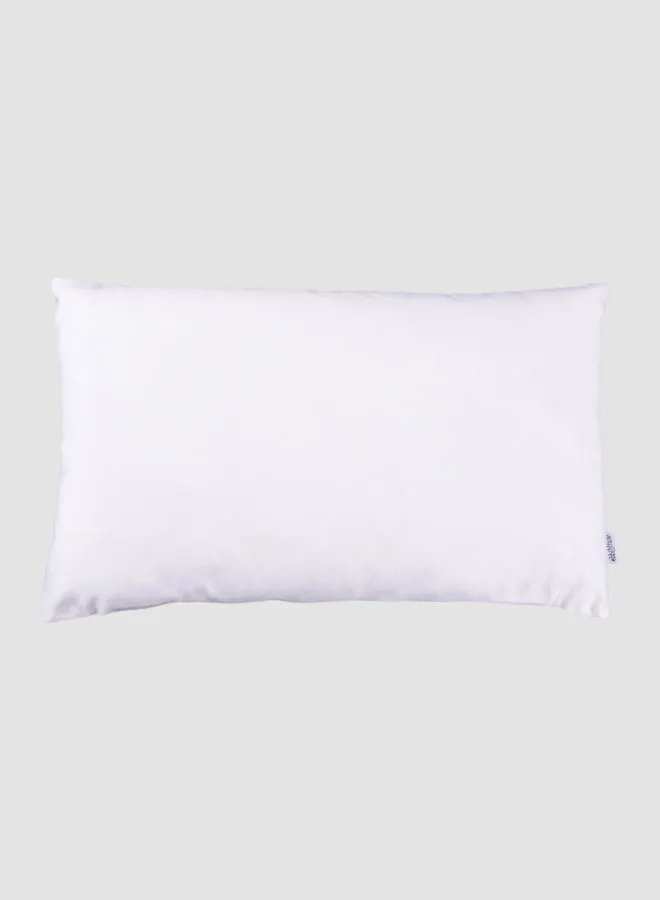 ebb & flow Velvet Solid Color Cushion, Unique Luxury Quality Decor Items for the Perfect Stylish Home White 30 x 50cm