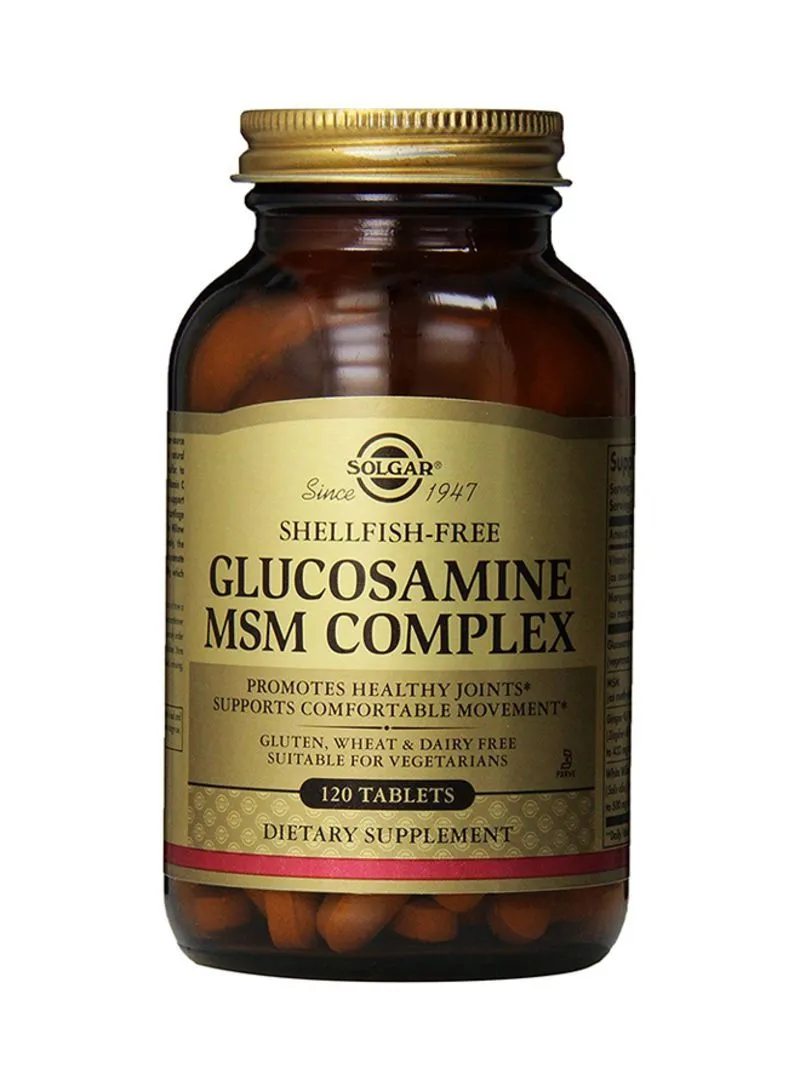 Solgar Glucosamine MSM Complex -120 Tablets