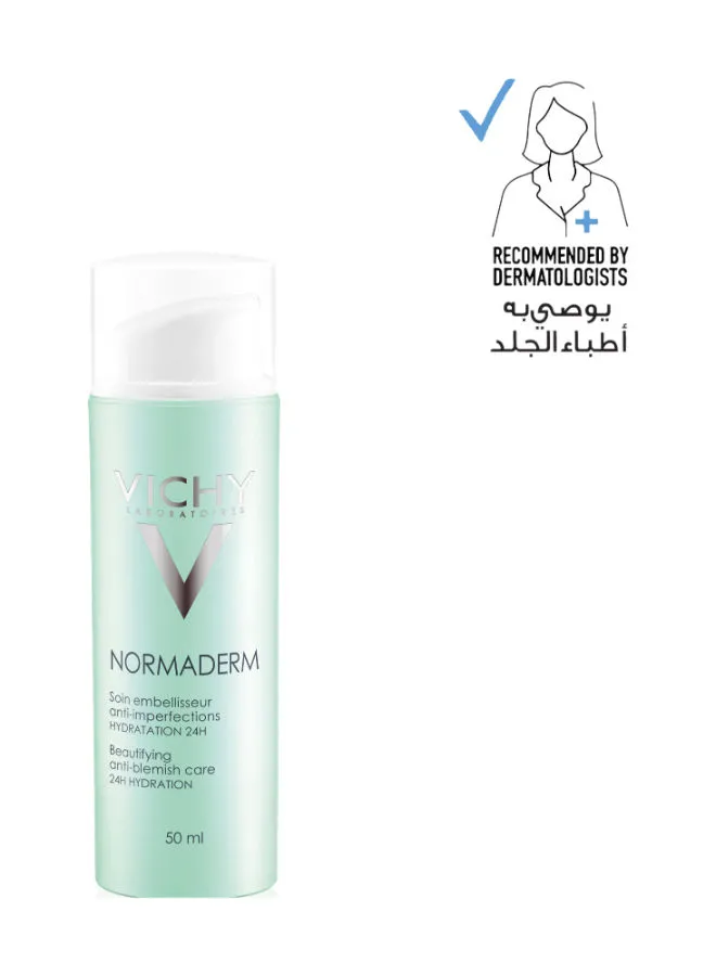 Vichy Normaderm Anti-Blemish Corrective Care Cream For Oily/Acne Skin With Salicylic Acid 50ml