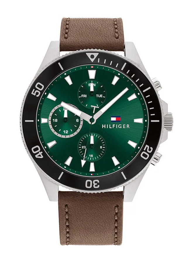 TOMMY HILFIGER Men's Larson Green Dial Watch - 1791983