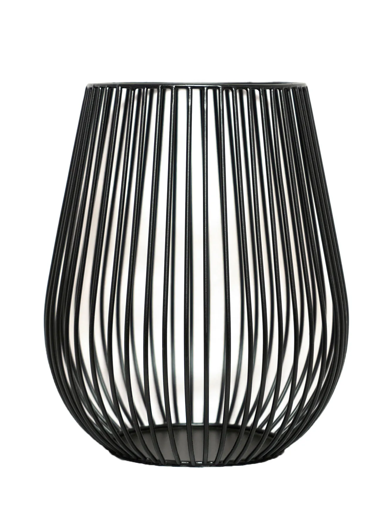 ebb & flow Modern Handmade Candle Holder Lantern Unique Luxury Quality Scents For The Perfect Stylish Home Black 21 x 21 x 26centimeter
