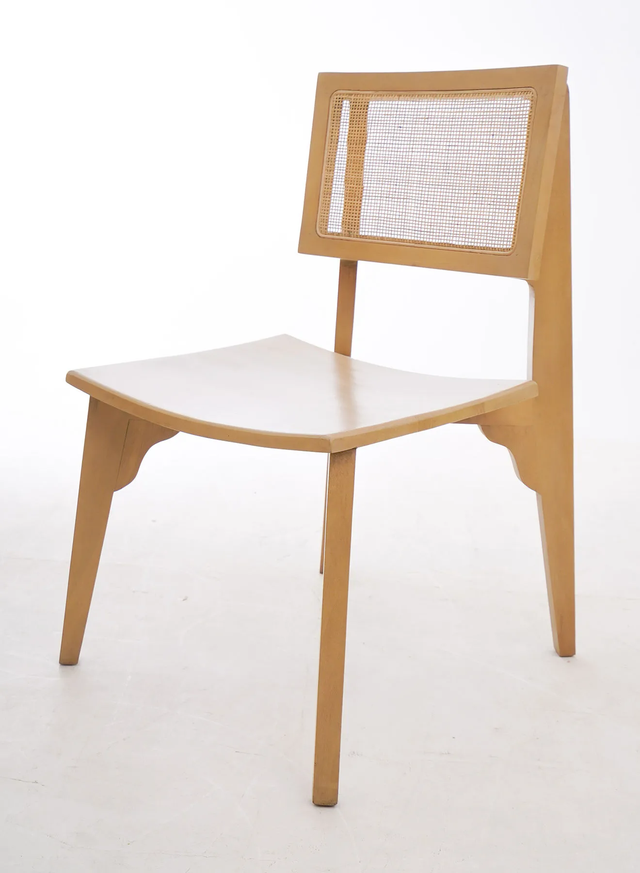 ebb & flow Dining Chair Luxurious - In Natural Wooden Chair Size 47 X 50 X 80
