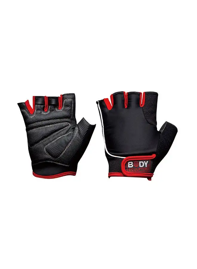 BODY SCULPTURE Training Gloves Black/red P10, M