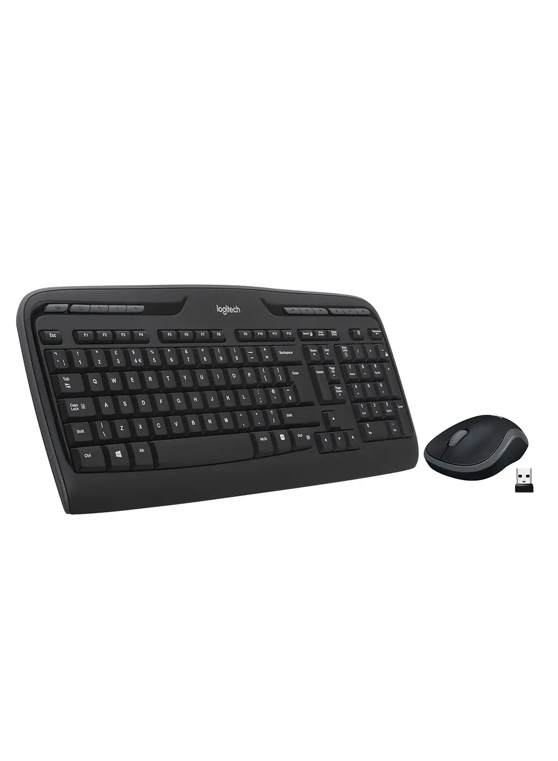 Logitech MK330 Wireless Keyboard And Mouse Combo For Windows Black