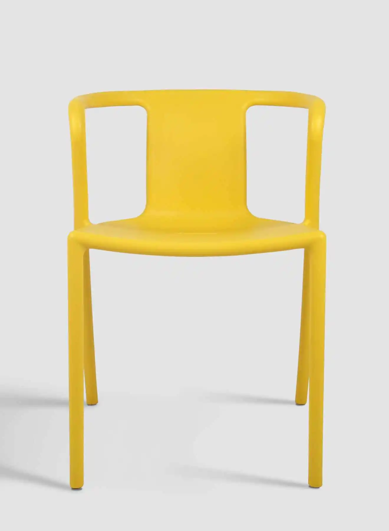 Switch Dining Chair In Yellow Plastic Chair Size  53 X 52 X 75Cm