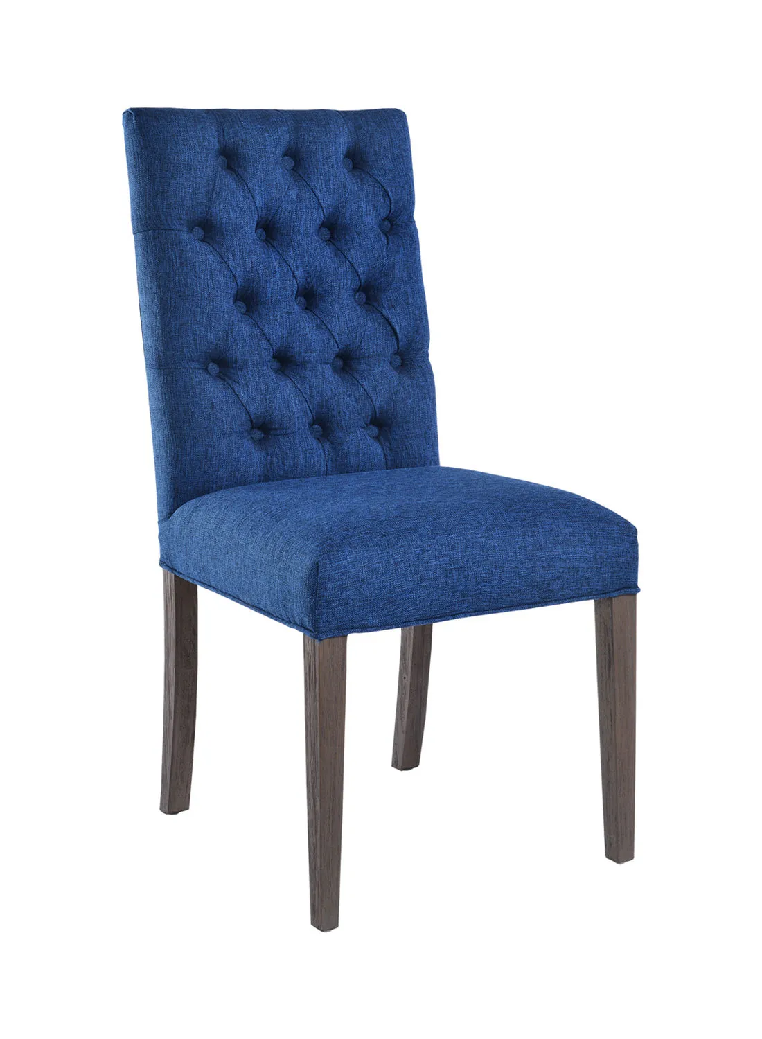 ebb & flow Dining Chair Luxurious - In Oak/Blue Wooden Chair Size 52 X 64 X 105