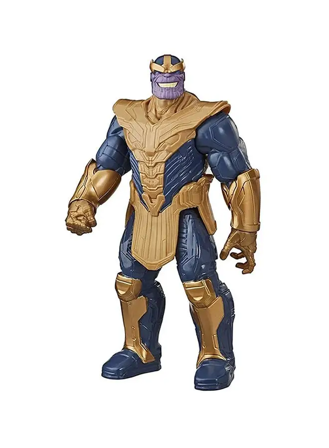 MARVEL Marvel Avengers Titan Hero Series Blast Gear Deluxe Thanos Action Figure, 12-Inch Toy, Inspired By Marvel Comics 12x3x6.5inch