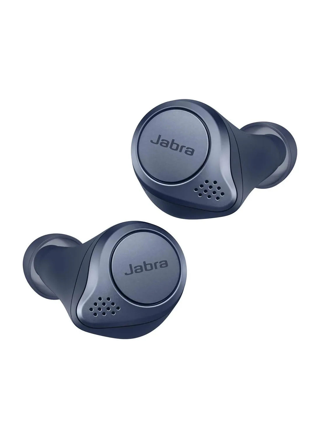 سماعات أذن Jabra Elite Active 75t - إلغاء الضوضاء النشط سماعات أذن رياضية لاسلكية حقيقية مع عمر بطارية طويل للمكالمات والموسيقى - أزرق داكن