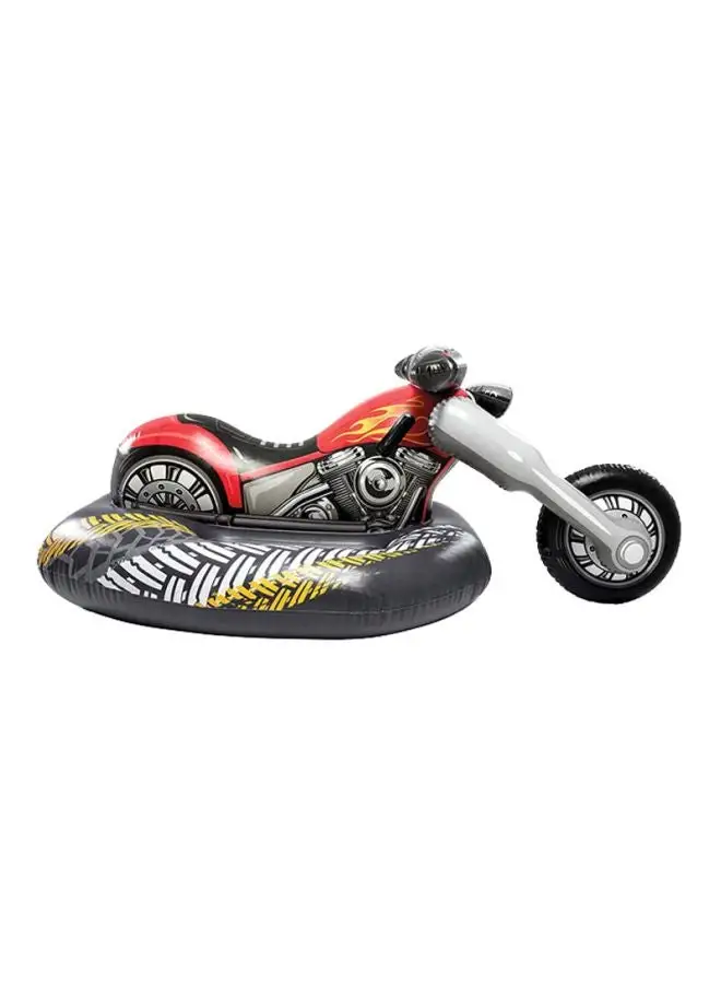 INTEX Cruiser Motorbike Ride-On Pool Floats Toy Black/Red 183x79x71cm