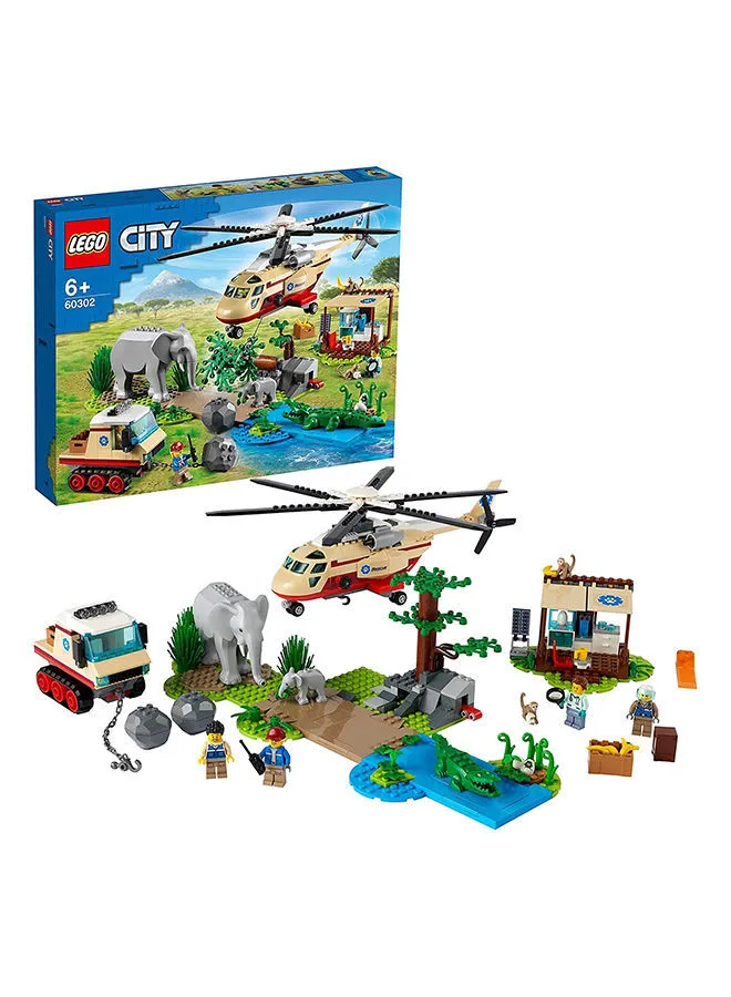 LEGO 60302 City Wildlife Rescue Operation  Building Kit 525 Pieces 6+ Years