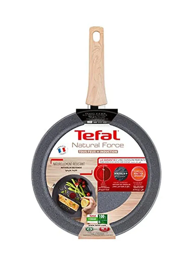 Tefal Natural Force Frypan With Thermo-Spot Grey 32cm