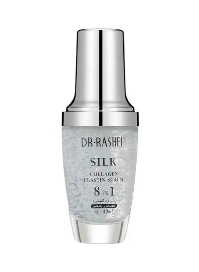 DR. RASHEL 8-In-1 Silk Collagen Elastin Face Serum Silver/White 40ml 