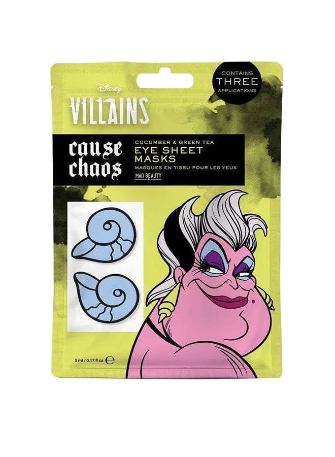 Mad Beauty Disney Villains Cause Chaos Eye Sheet Mask 5ml