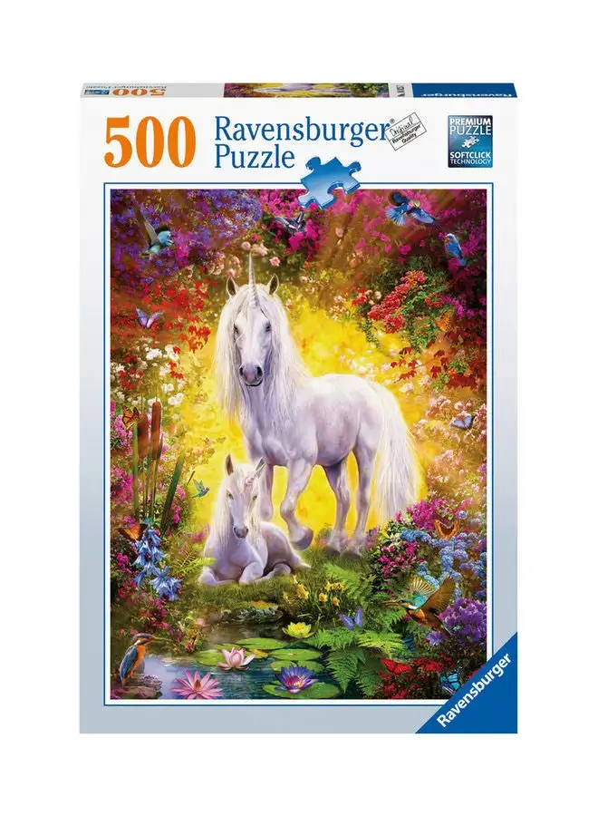 Ravensburger أحجية الصور المقطوعة وحيد القرن والفول مقاس 33.50 × 3.7 سم