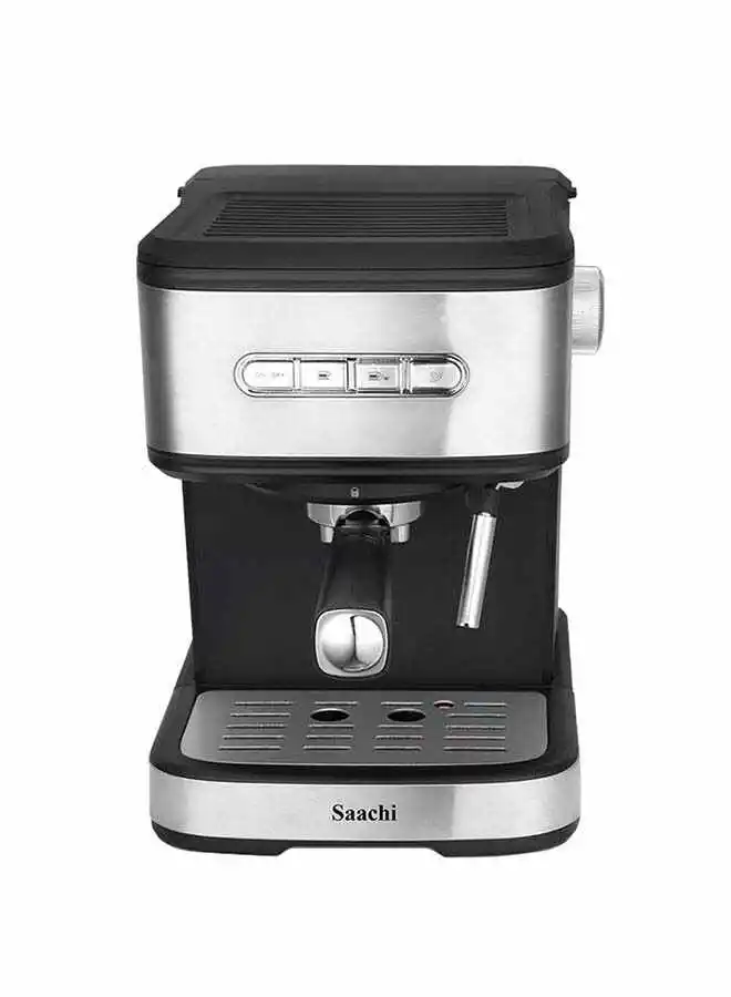 ساتشي ماكينة صنع القهوة 3 في 1 مع مضخة ضغط بخار أوتوماتيكية 20 بار 200 مل 850 واط NL-COF-7062-BK أسود