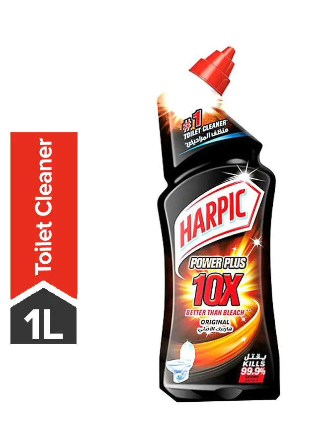 Harpic Original Power Plus 10X Most Powerful Toilet Cleaner Black 1Liters