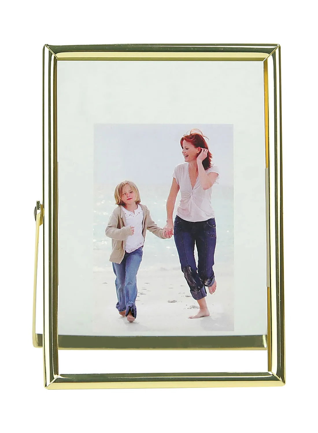 Switch Tabletop Photo Frames With Outer Frame Gold Outer frame size--L13xH9 cm Photo size--3x5 inch