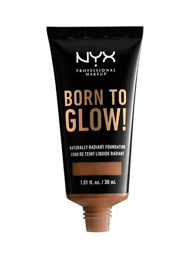 NYX PROFESSIONAL MAKEUP Born To Glow! Naturally Radiant Foundation Cappuccino