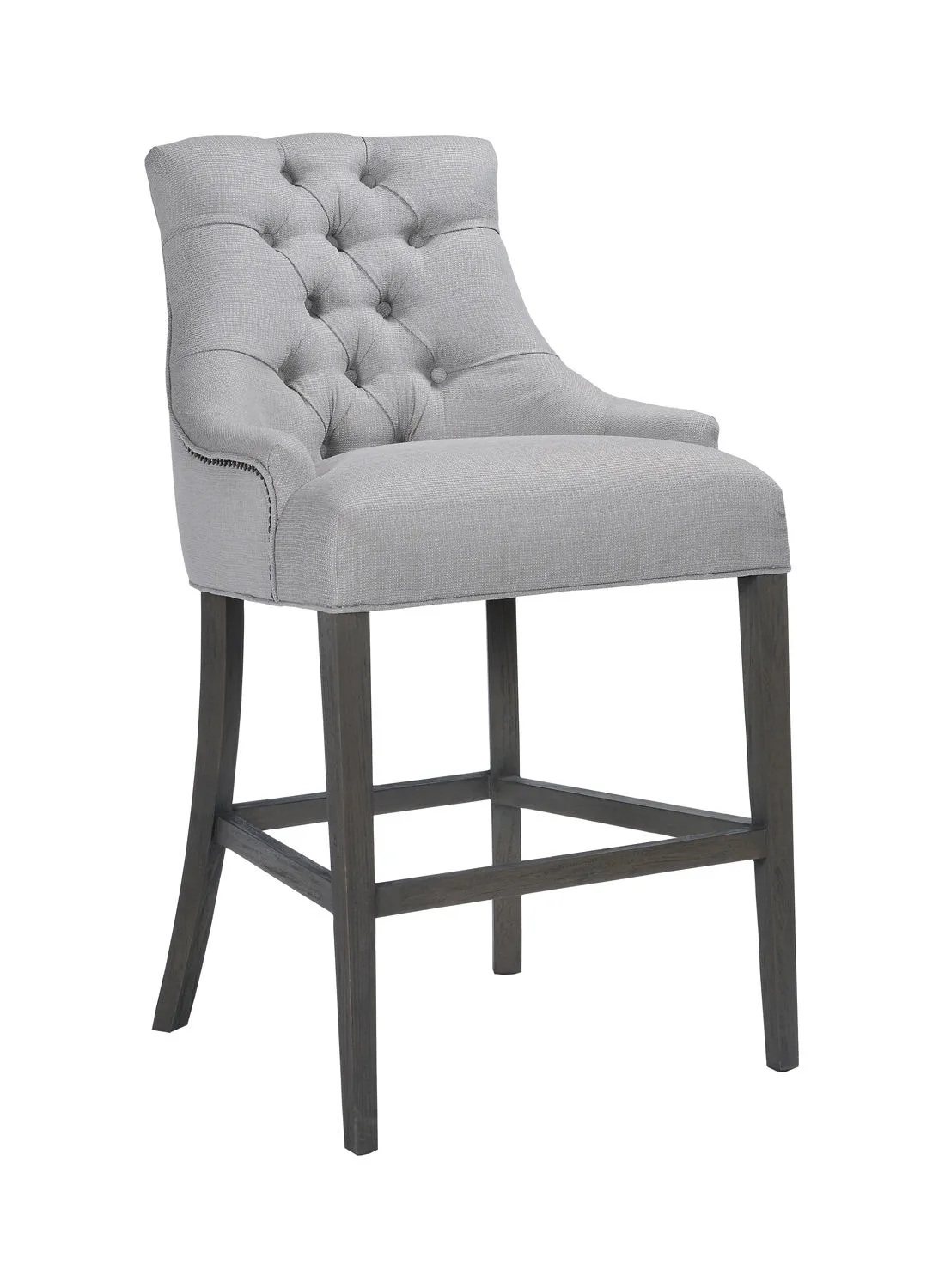 ebb & flow Dining Chair Luxurious - In Oak/Grey Wooden Chair Size 61 X 69 X 113