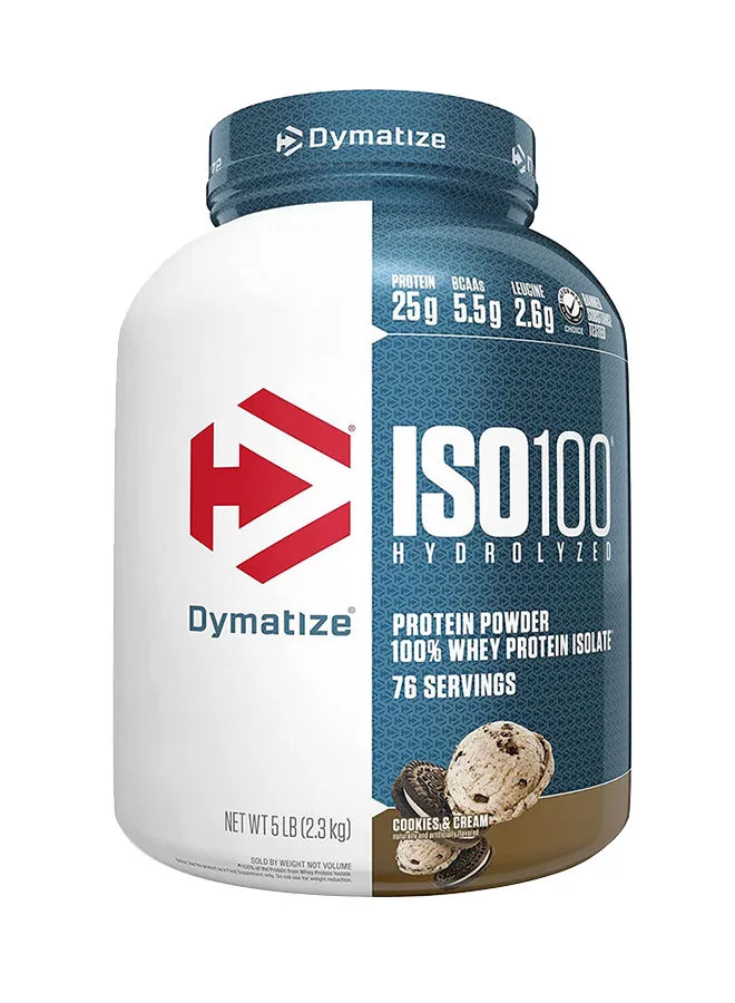Dymatize ISO 100 Cookies and Cream 5 lbs