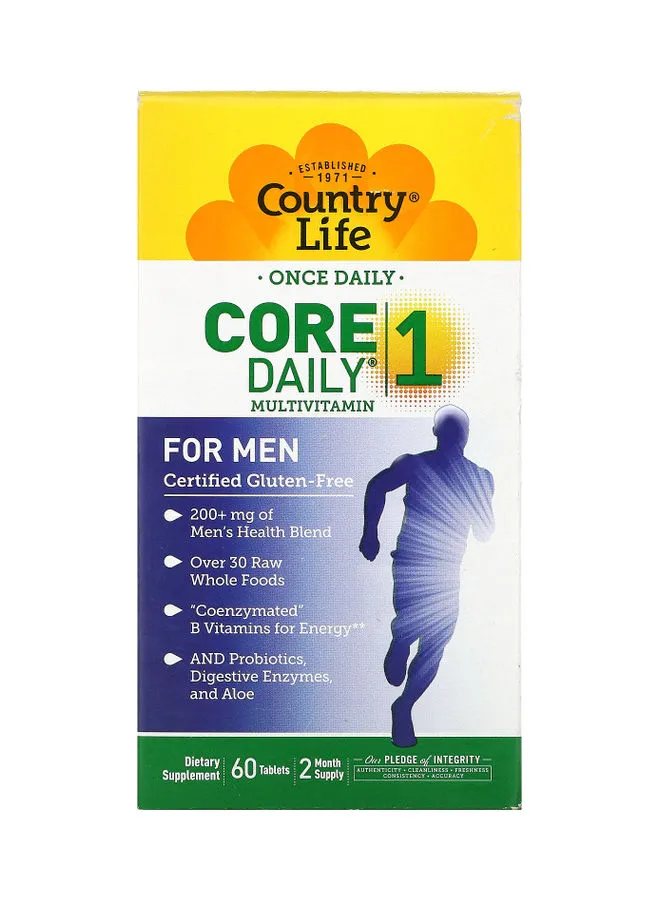 Country Life Core Daily -1 for Men Tablets 60's