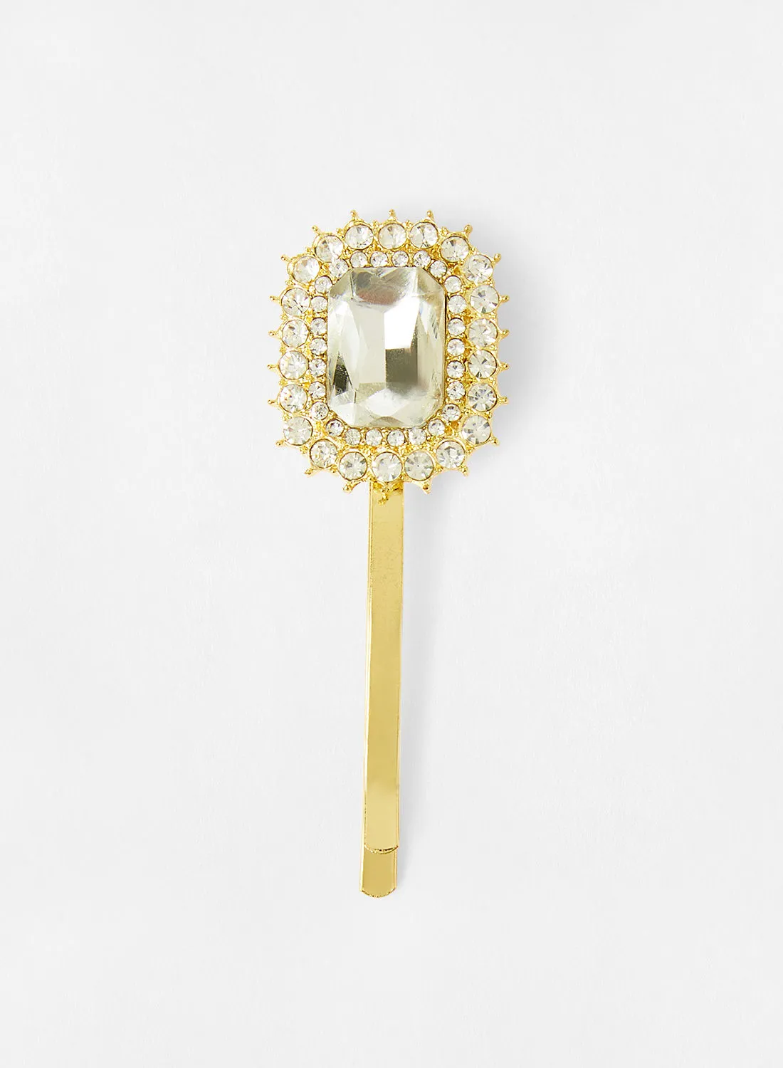 Sivvi x D'Atelier Stone Embellished Hair Pin Multicolour