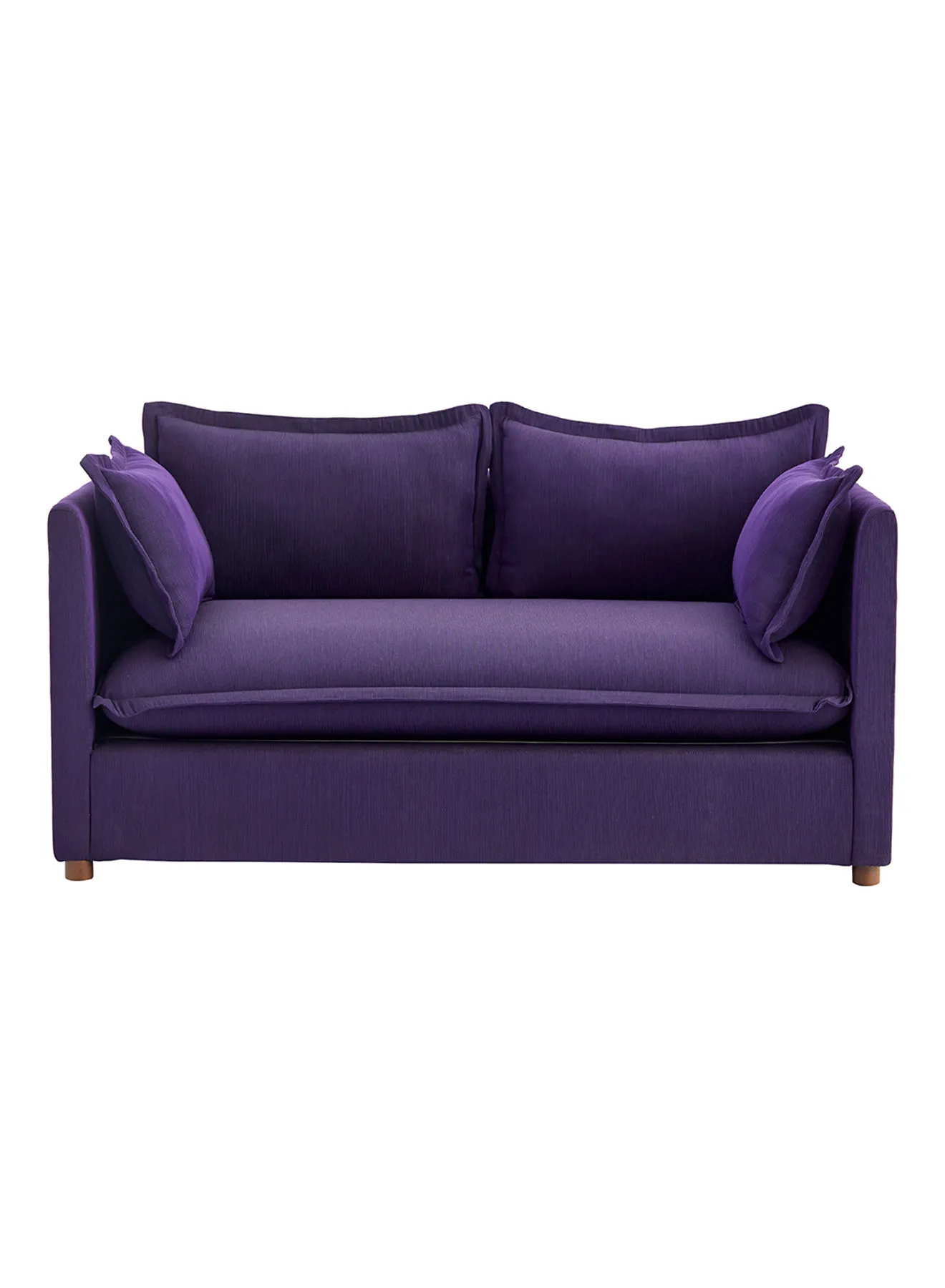 ebb & flow Sofa Luxurious - Purple Wood Couch - 1770 X 990 X 693 - 2 Seater Sofa Relaxing Sofa