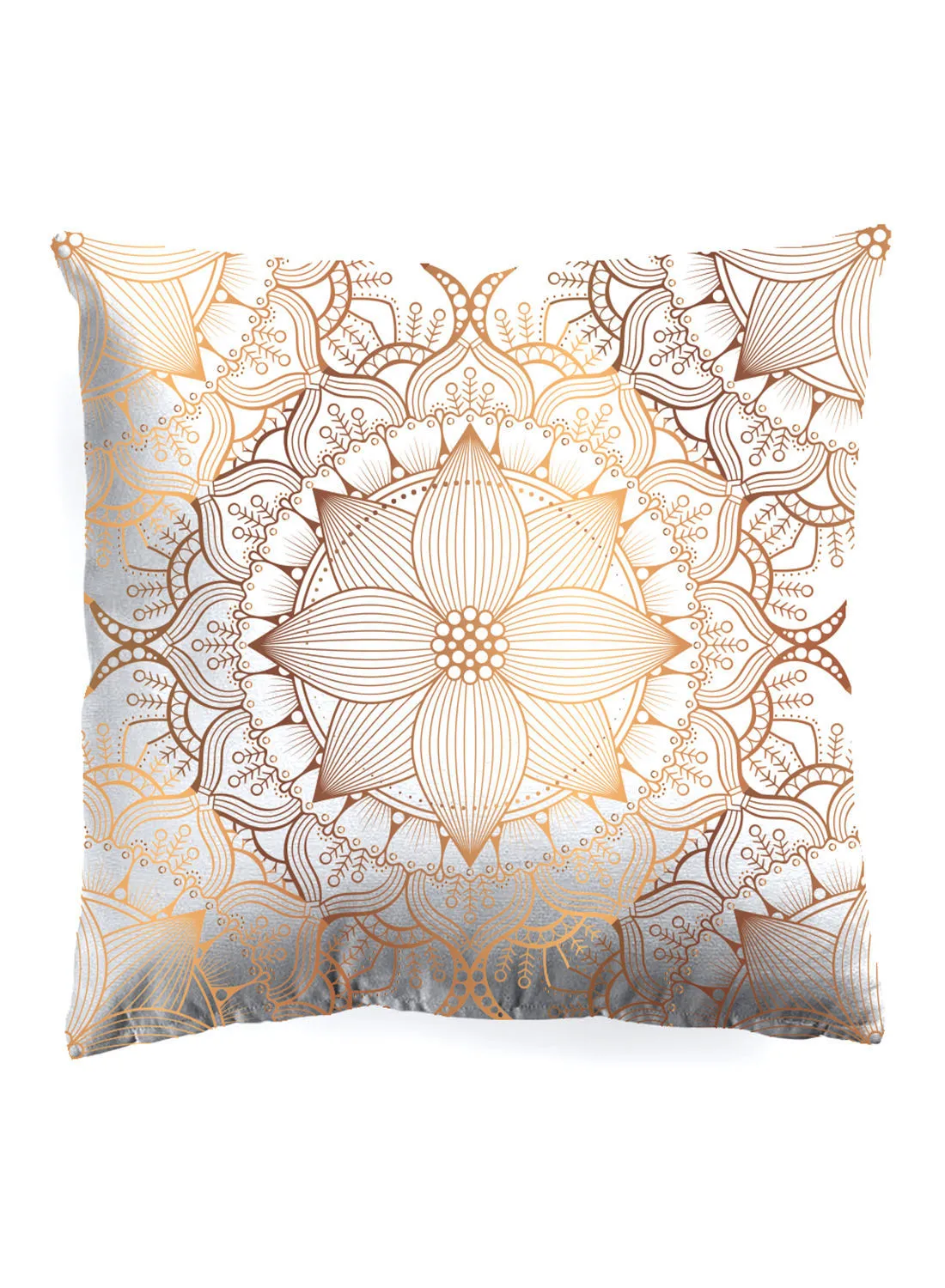 noon east Decorative Cushion , Size 45X45 Cm Hana - 100% Cotton Cover Microfiber Infill Bedroom Or Living Room Decoration