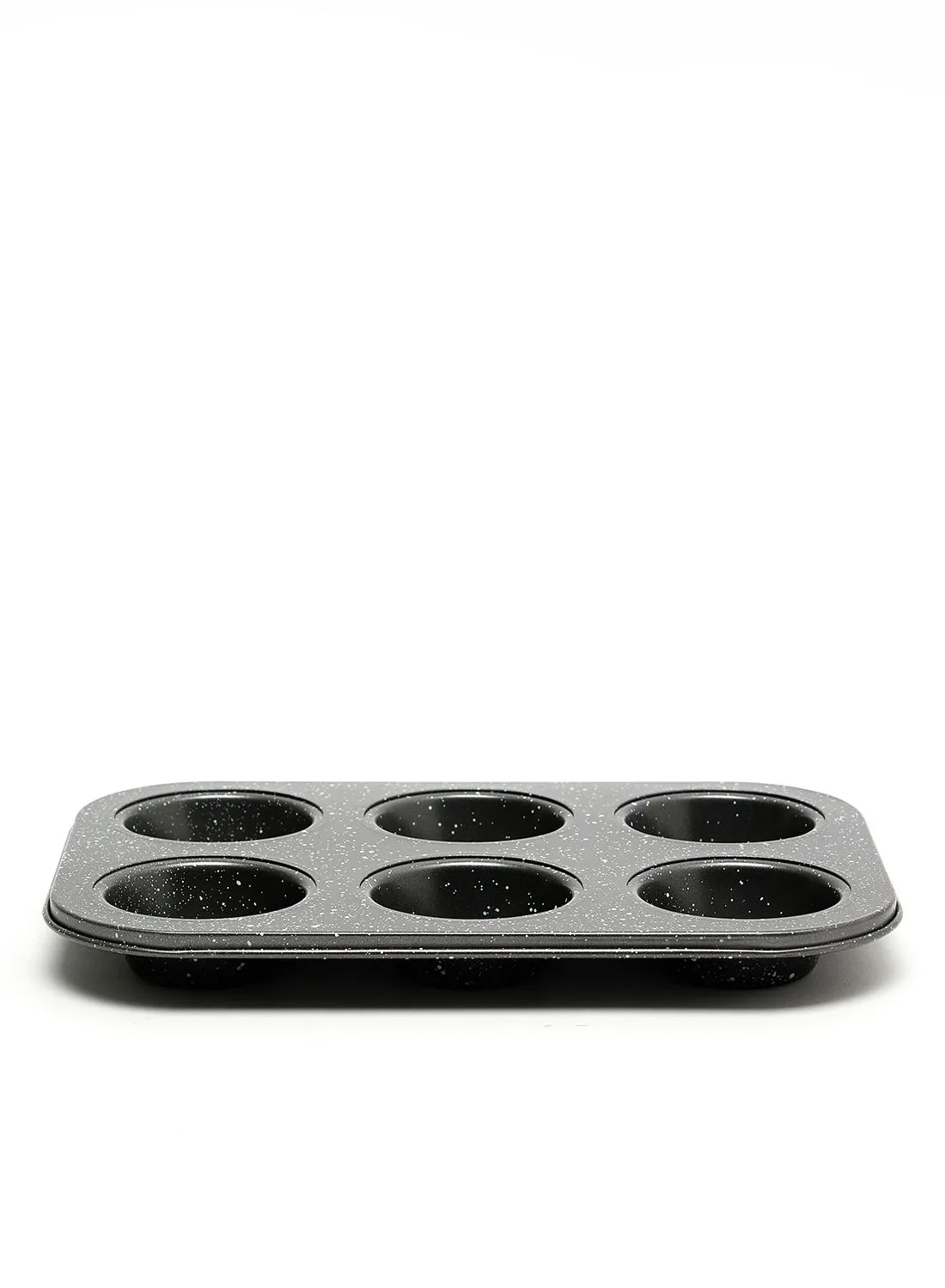 noon east Oven Pan - Made Of Carbon Steel - Cupcake Tray - Baking Pan - Oven Trays - Cake Tray - Oven Pan - Granite Dark Grey