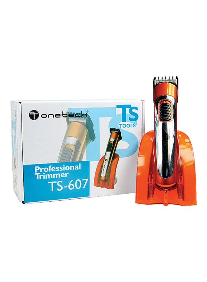 Onetech Professional Hair Trimmer Orange/Black/Silver
