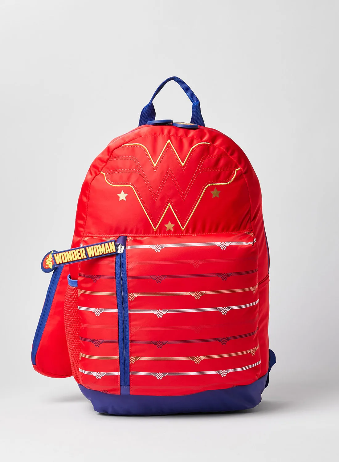 Warner Bros. Girls Wonder Woman Believe In Wonder Backpack With Pencil Case Orange