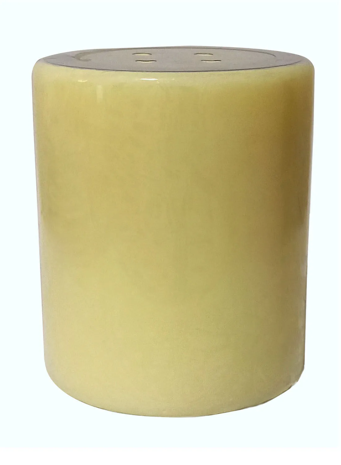 ebb & flow Pack of 4 Unscented Wax Ivory Pillar Candle 745g Unique Luxury Quality Product For The Perfect Stylish Home Ivory 4 x 4.5inch