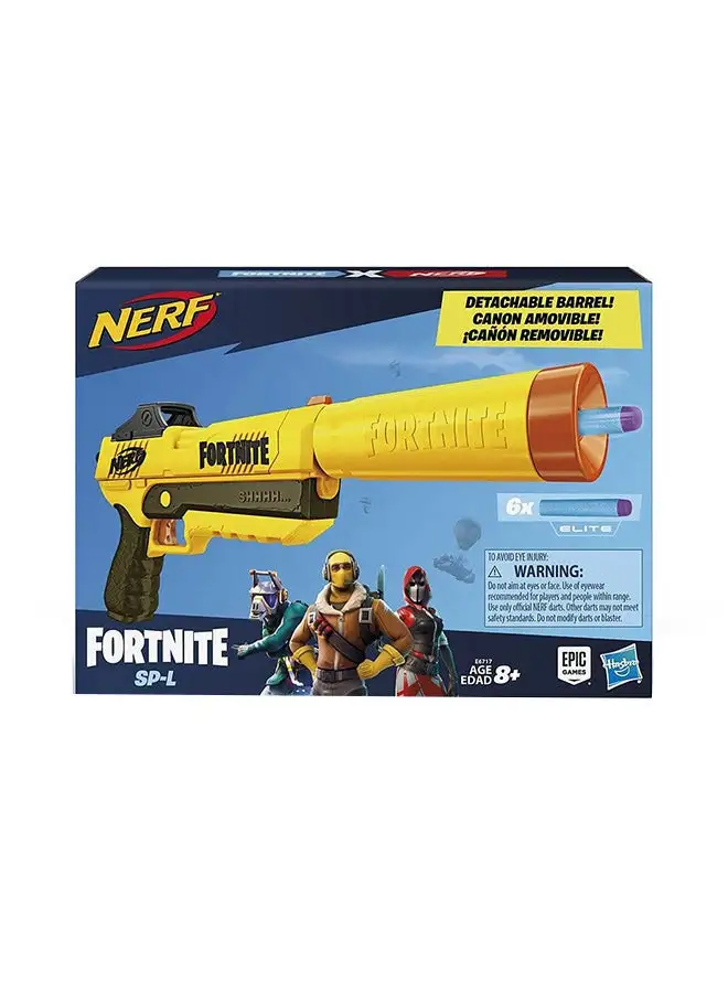 NERF Fortnite Smg-l Motorized Dart Blaster Toys 2.625x17.5x13inch