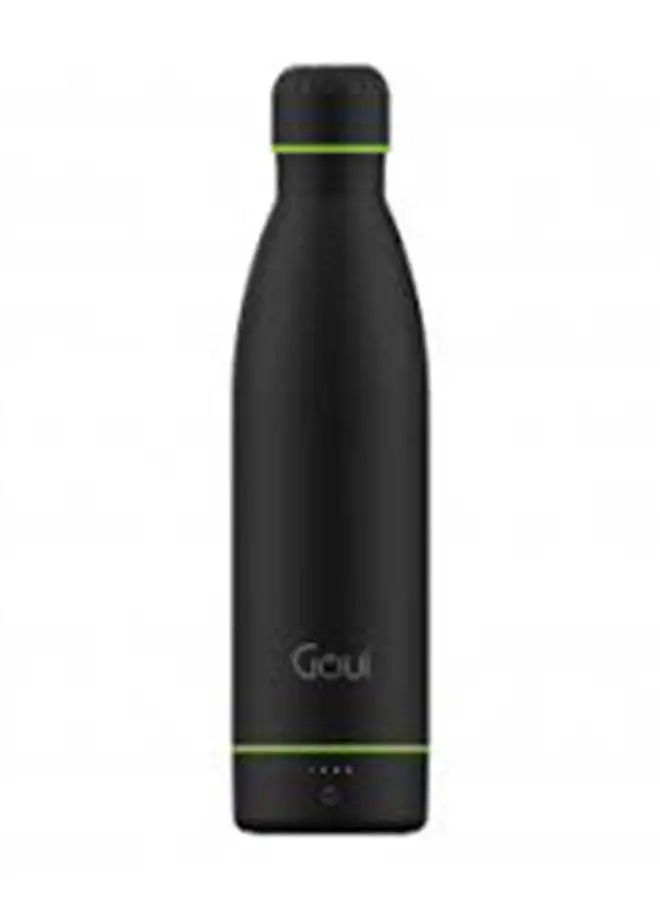 Goui Combines Wireless Charging And Innovative Smarter Bottle Solution Liquid Capacity 420ml 6000 mAh 5w Black