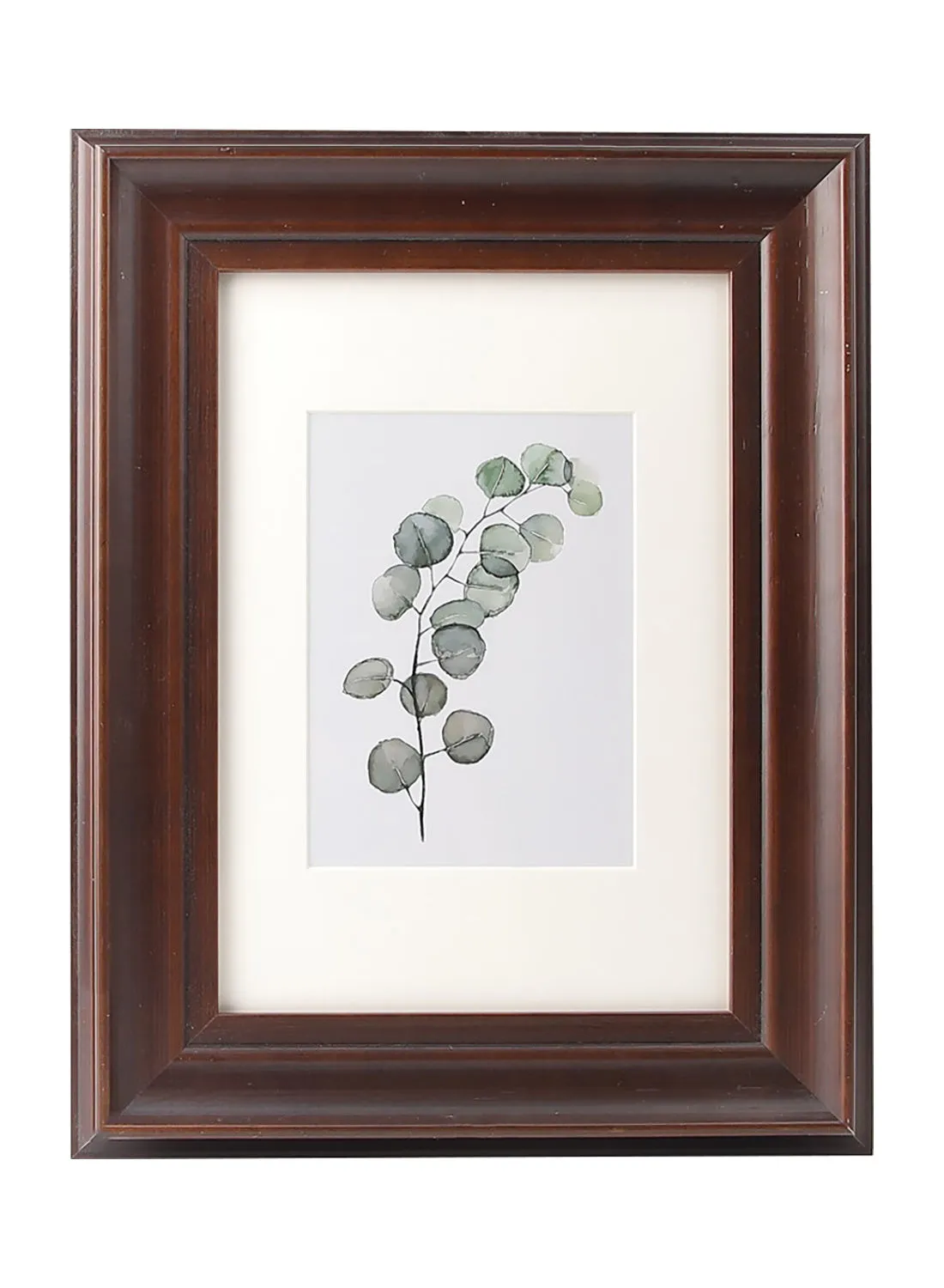 ebb & flow Wall Frames With Outer Frame Dark Brown Outer frame size--L31xH41 cm Photo size--5x7 inch
