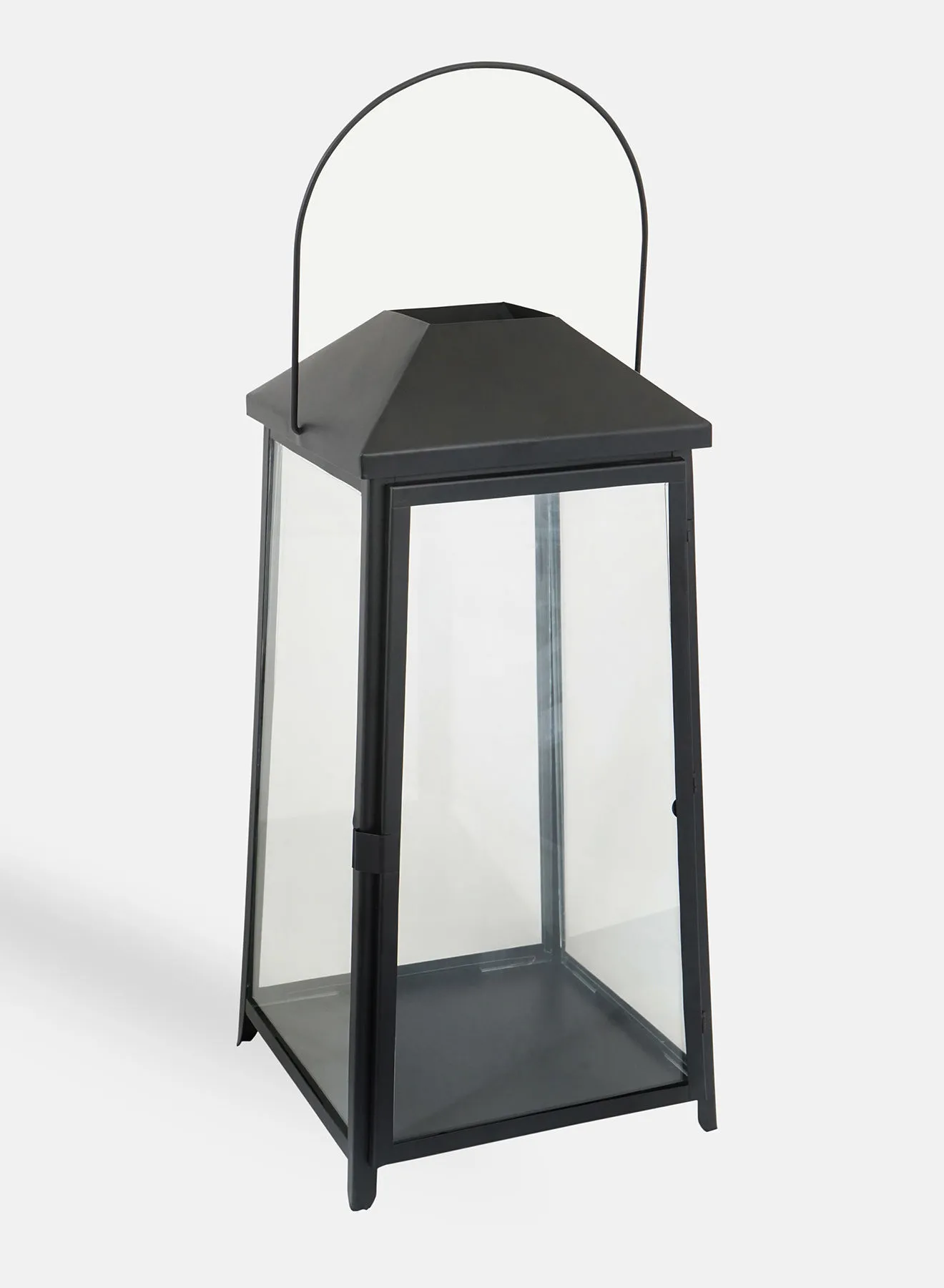 ebb & flow Stylish Handmade Candle Holder Lantern Unique Luxury Quality Scents For The Perfect Stylish Home Black 25.4 x 25.4 x 54centimeter