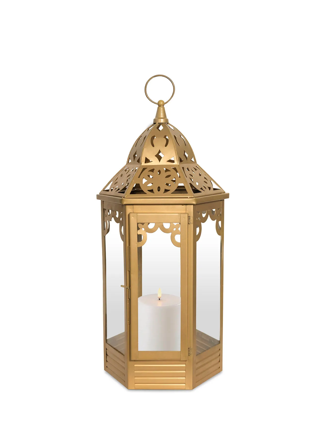 ebb & flow Modern Ideal Design Handmade Lantern  Unique Luxury Quality Scents For The Perfect Stylish Home Gold 18X18X54centimeter