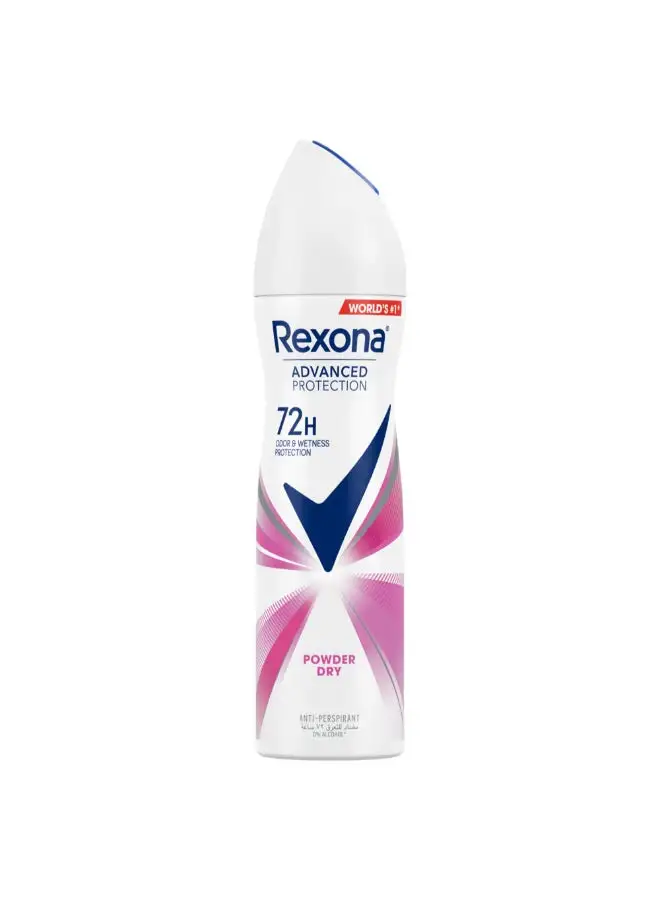 Rexona Women Antiperspirant Deodorant Spray Powder Dry White/Pink 150ml