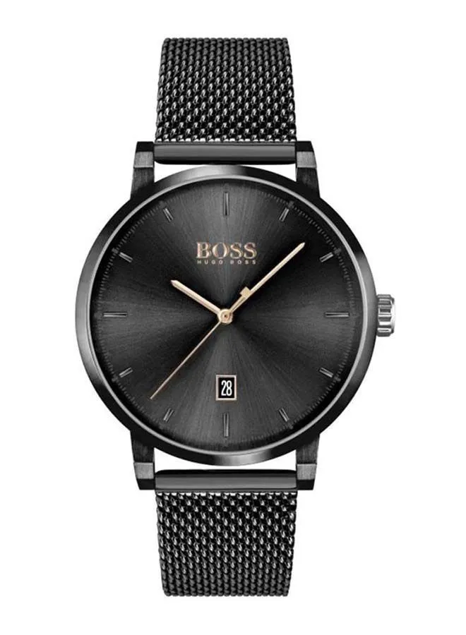 HUGO BOSS Men's Stainless Steel Confidence Analog Wrist Watch 1513810