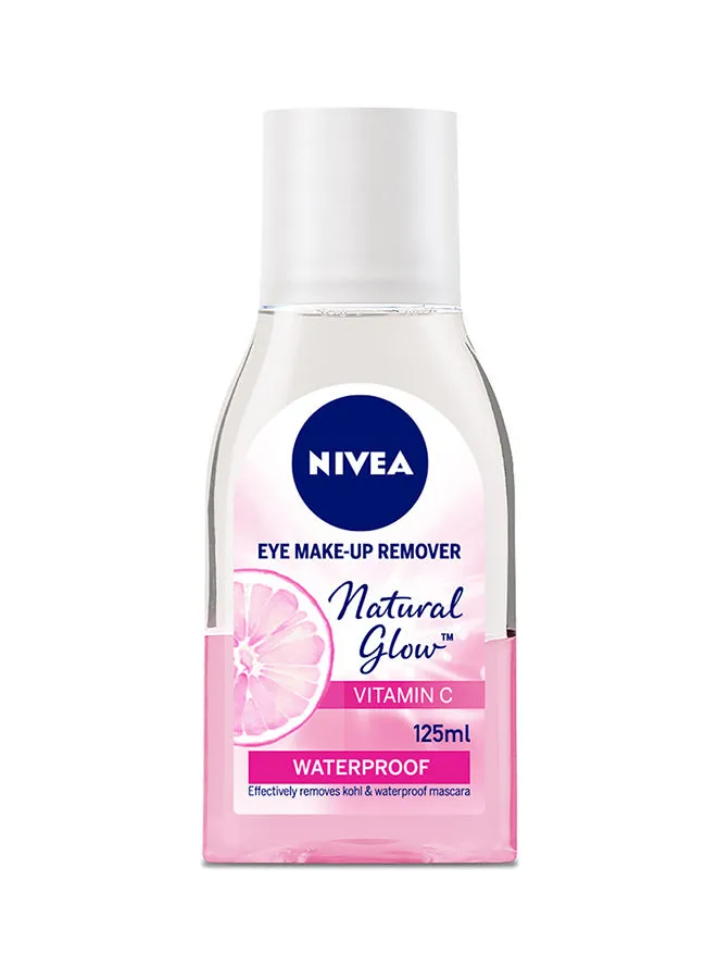 NIVEA Natural Glow Eye Makeup Remover With Vitamin C 125ml