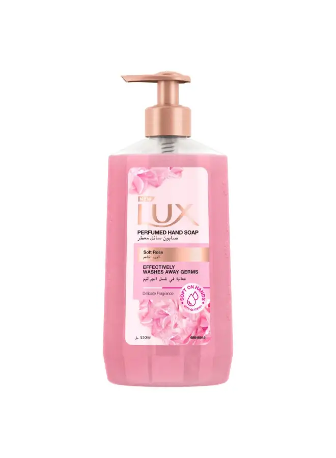Lux Perfumed Liquid Hand Wash Soft Rose Pink 250ml